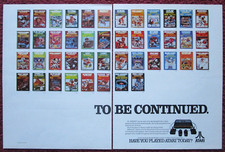 1982 ATARI 2600 Video Game Computer System Print Ad  44 Games with More to Come