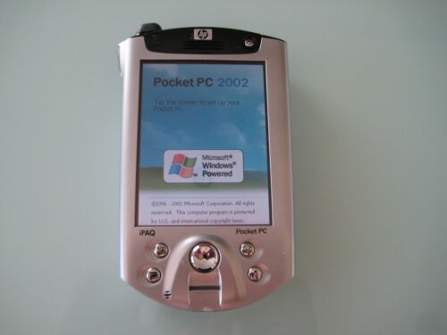 HP IPAQ H5450 H5455 POCKET PC HANDHELD PDA BLUETOOTH WIFI + 1 YEAR WARRANTY - Afbeelding 1 van 2