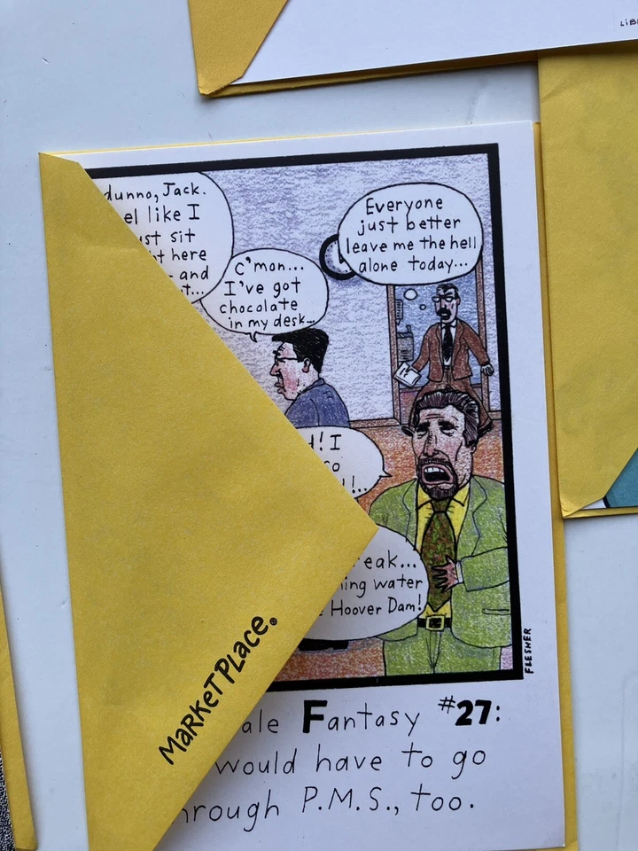 Vintage Lot Of 20 Carlton Cards Marketplace  Greeting Cards New Birthday & More - Image 2 of 4