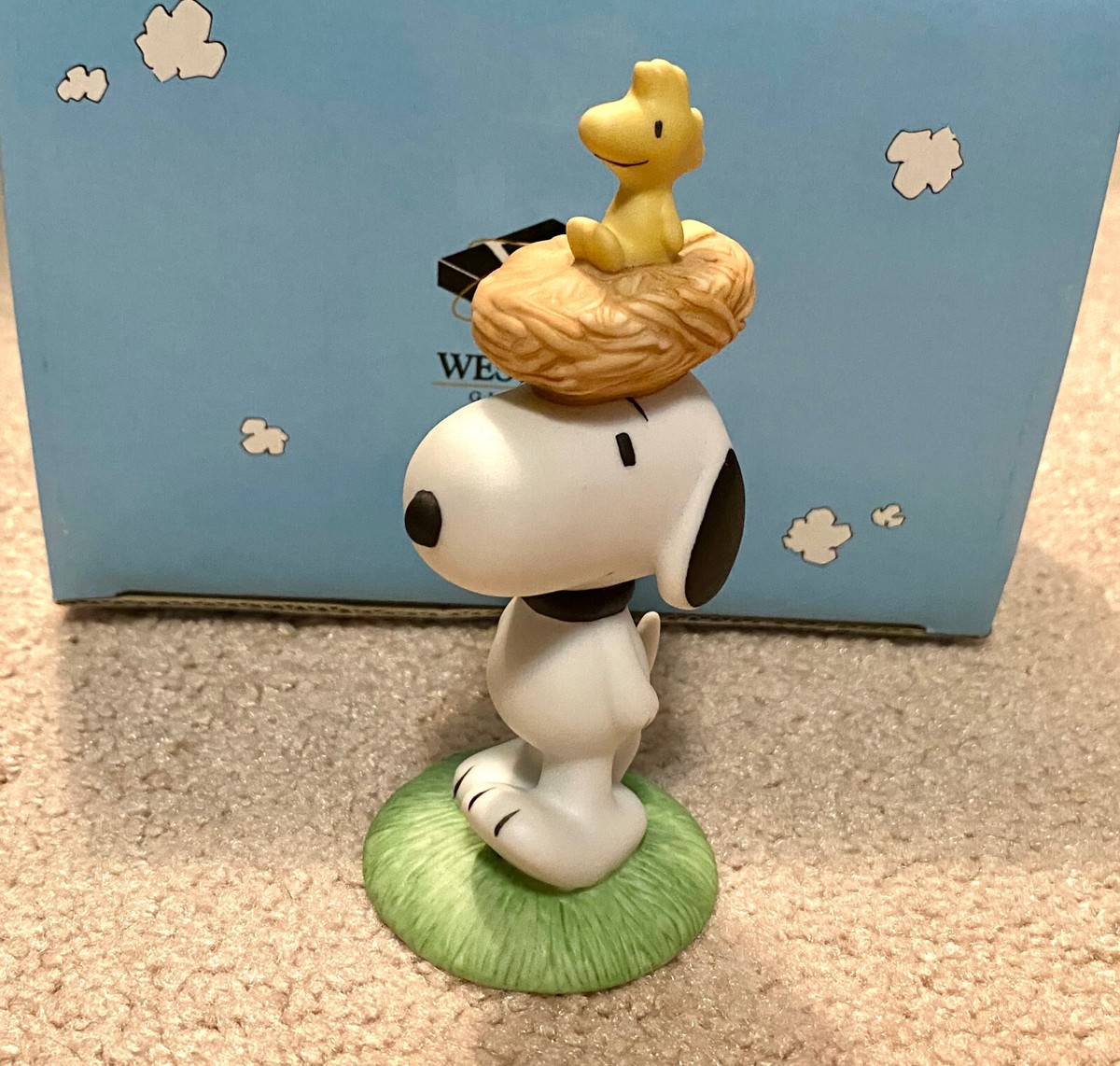 ウッドストック　snoopy スヌーピー peanuts westland WESTLAND スヌーピー ウッドストック キャンプ 置時計 時計