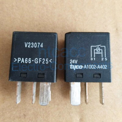 V23074-A1002-A402 Tyco Electronics Automotive Relay 24VDC 4 Pins (Pack of 5)