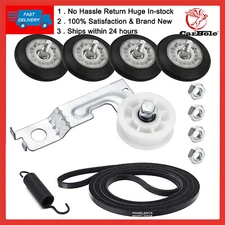 4581EL2002C Dryer Drum Roller Wheel and Shaft For LG 4581EL2002H 79669272000 New