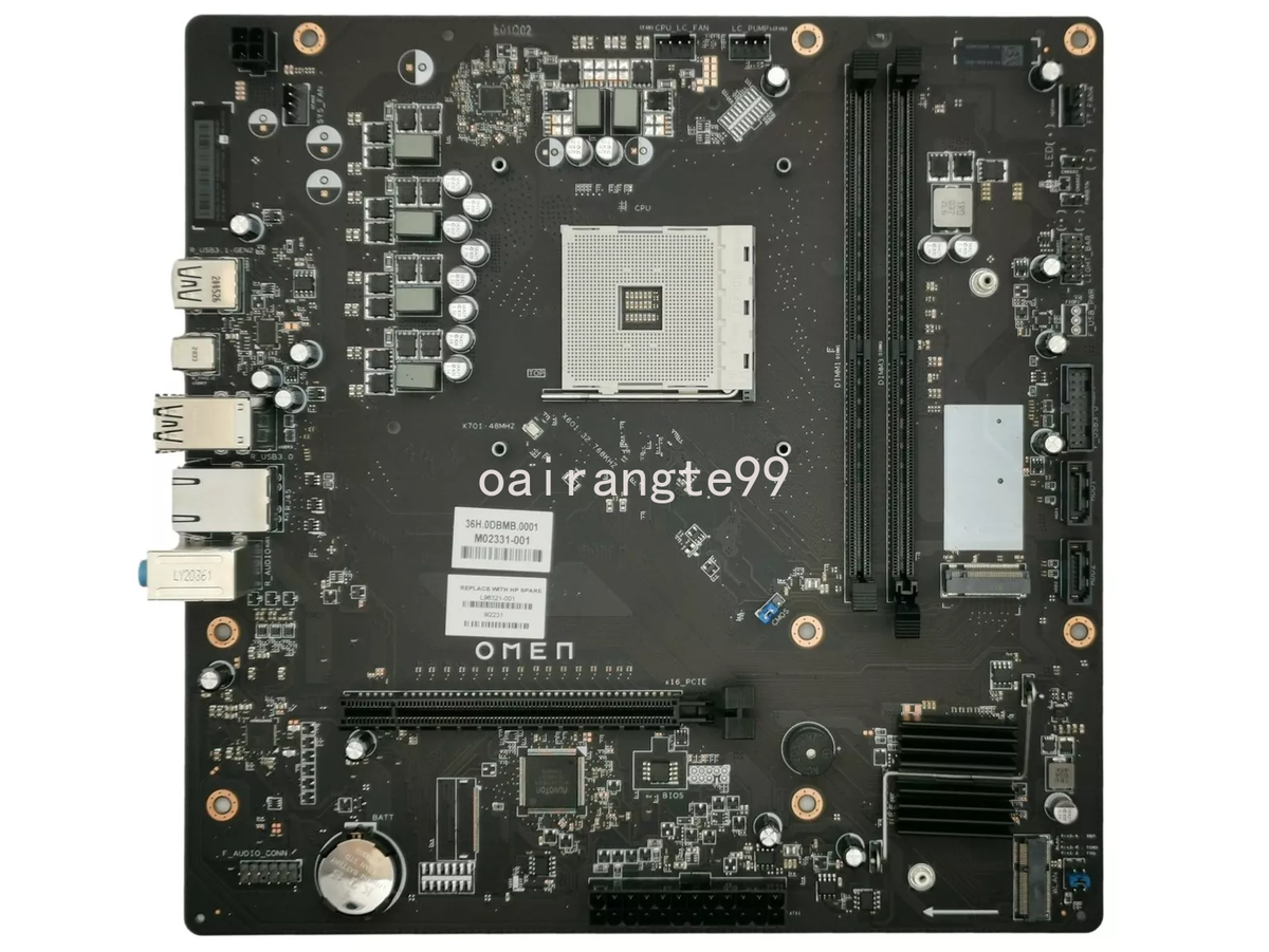 For HP Omen GT1 Desktop Motherboard AMD Chipest B450 Socket AM4