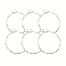 Aventik PreTied Loop Clear Tapered Fly Fishing Leader Line Made Of Nylon