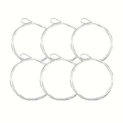 Aventik PreTied Loop Clear Tapered Fly Fishing Leader Line Made Of Nylon