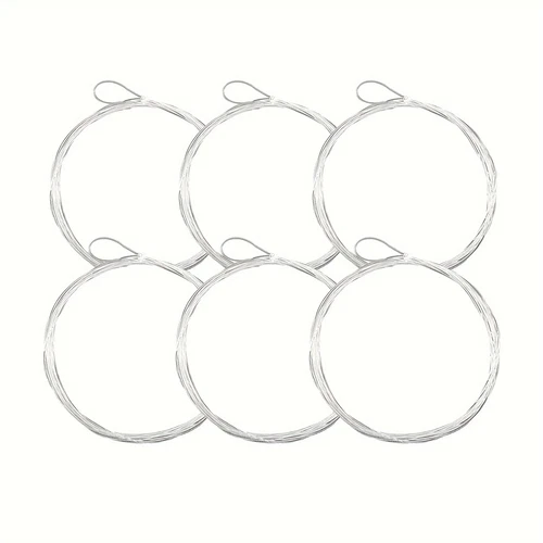 Aventik PreTied Loop Clear Tapered Fly Fishing Leader Line Made Of Nylon