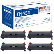 4x TN450 High Yield Toner Compatible with Brother HL2270DW MFC-7360N DCP-7065DN