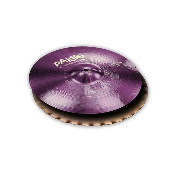 Paiste Color Sound 900 Purple 14" Sound Edge Hi Hat Cymbals/New/CY0001943114
