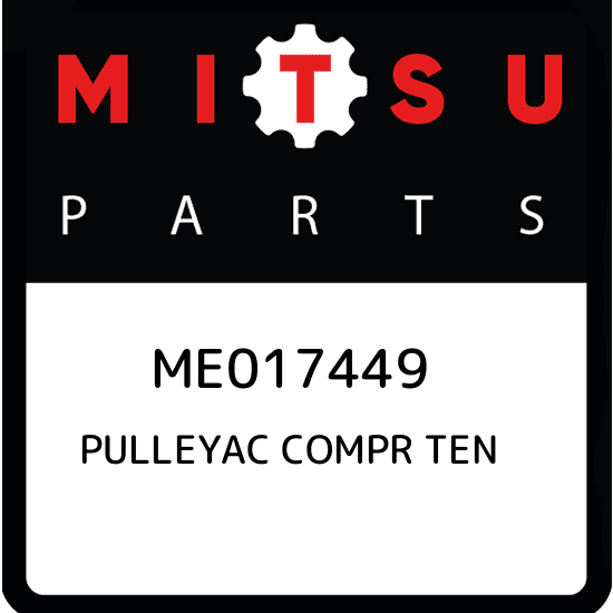 ME017449 Mitsubishi Pulleyac compr ten ME017449, New Genuine OEM Part ...