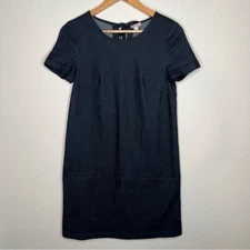 Cuyana Denim Tee Dress blue extra small