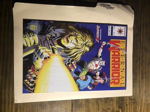 Eternal Warrior #5 (Valiant 1992) Nice copy! Bagged/Boarded. See scans!
