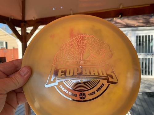 Innova Star Leopard3 Swirl 175G Disc Golf Tour Halo Hannah Leatherman OOP #766 - Bild 2 von 9