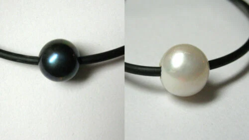 Cadenas, collares y colgantes perla para hombre