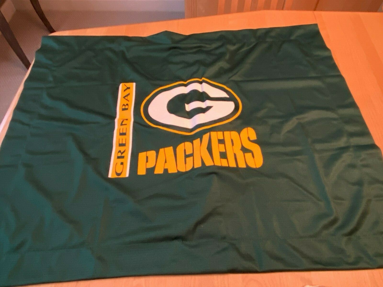 VTG Sports Coverage Green Bay Packers NFL Pillow Sham Standard Sz Case