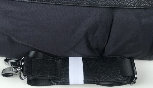 NWT $250 Ted Baker London Plier Nylon Holdall Duffle Weekend Bag Black Gray - Picture 7 of 12
