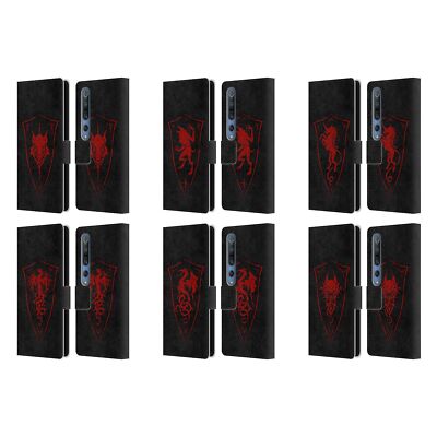 OFFICIAL CHRISTOS KARAPANOS SHIELD LEATHER BOOK WALLET CASE FOR XIAOMI PHONES