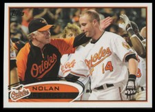 2012 Topps #176a Nolan Reimold Baltimore Orioles