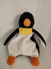 Rare 1995 TY Beanie Babies Waddle the penguin with ERRORS