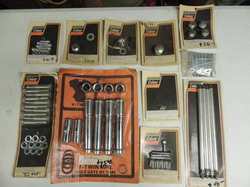 Harley-Davidson Shovelhead Engine Hardware, NOS, Colony, New