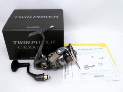 Shimano 24 TWIN POWER C3000MHG Spinning Reel Fishing | eBay Shimano 24 TWIN POWER C3000MHG Spinning Reel Fishing | eBay