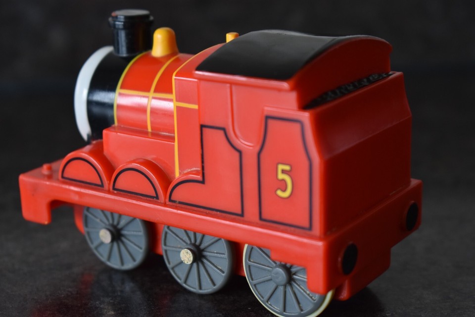 Vintage Tomy Toy - James the Red Engine one of Thomas The Tank Engine ...