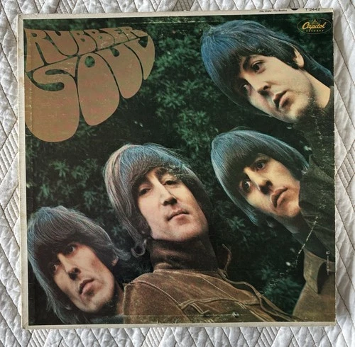 THE BEATLES "RUBBER SOUL" VINYL LP - CAPITOL 1965 RELEASE