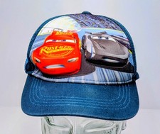Cars 2 Kid Disney Pixar Lightning McQueen/Baseball Cap Adjustable Strap