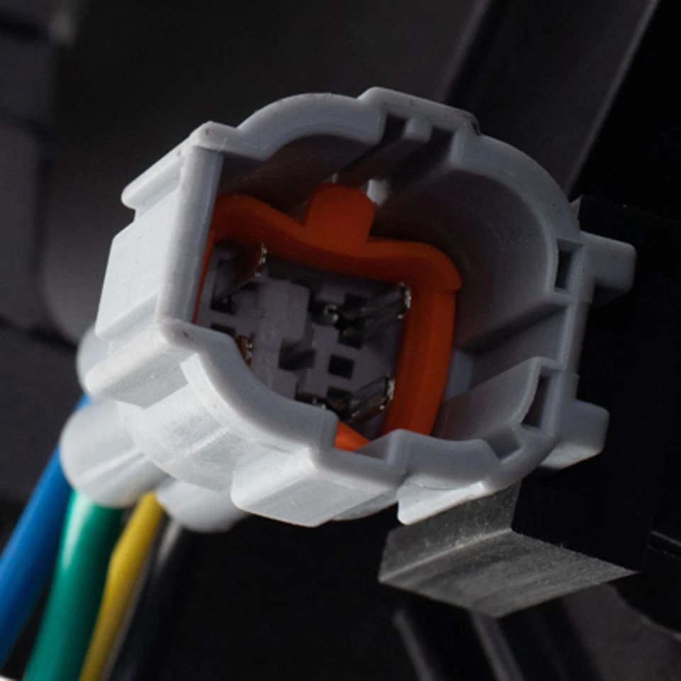 Conjunto de ventilador y motor de refrigeración del radiador para 98-01 Nissan Altima 2,4 L Foto 3 de 4