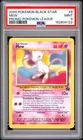 PSA 9 2000 Black Star League Promo Pokemon Card Mew 8 - MINT!