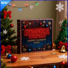 Countdown Stranger Things Advent Calendar 2025 24 Days Festive 2D Flat Blind Box