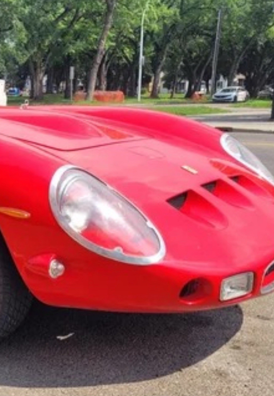 Ferrari 250 GTO Headlight lens