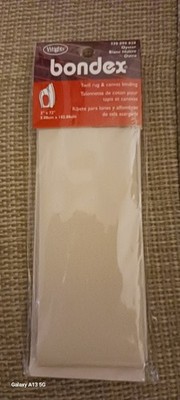 Wrights Bondex Twill Rug and Canvas Bonding Oyster  2'' x 72'' Made in USA