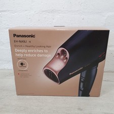 Panasonic EH-NA9J K Nanoe Hair Dryer with Diffuser Quick Dry, Rose Gold Black