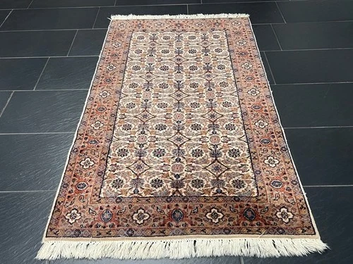 Oriental carpet hand-knotted Tabriz living room carpet 150 x 90 cm carpet rug