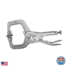 IRWIN 6SP 150mm Locking C Clamp with 6-inch Swivel Pad