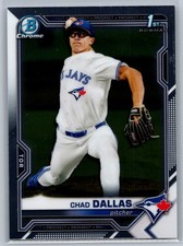 2021 Bowman Draft #BDC-23 Chad Dallas Chrome *ZE