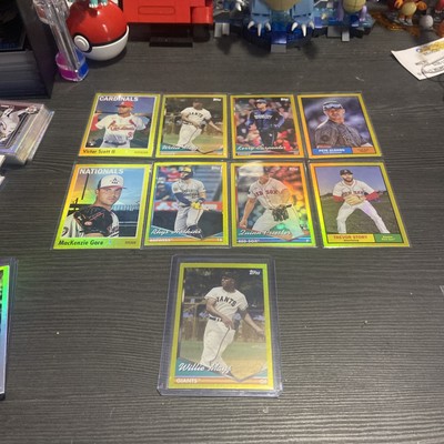 Topps 2024 Archives- Yellow Foilboard Parallels 