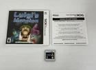 LUIGI'S MANSION NINTENDO 3DS VIDEO GAME COMPLETE W/ INSERT TESTED
