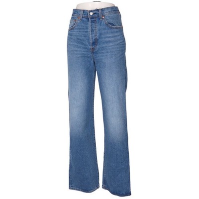 Levi Strauss & Co, Jeans, Größe: 28, model: ribcage straight, Blau #HmQ