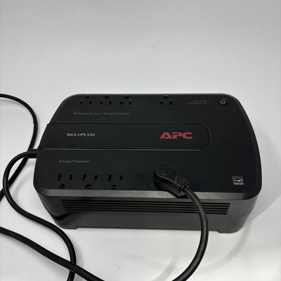 APC Back-UPS 550 Battery Backup 8 Port With Surge Protection 550VA FREE SHIPPING