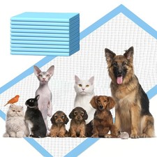 10 Count Dog Cat Puppy Pee Pads,24"x36" Super Absorbent Puppy Pads Leakproof ...