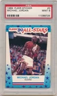 MICHAEL JORDAN 1989/90 FLEER BASKETBALL #3 STICKER CHICAGO BULLS SP PSA 9 MINT