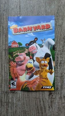 Nickelodeon Barnyard (Sony PlayStation 2, 2006) PS2 Manual Only - No Game