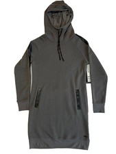 Marc New York Performance Women  s Small Gray Hooded Pullover Sweatshirt NWT