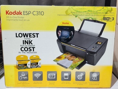 Kodak ESP C310 All-In-One Inkjet Printer New In Box Harry Potter Edition Sealed!