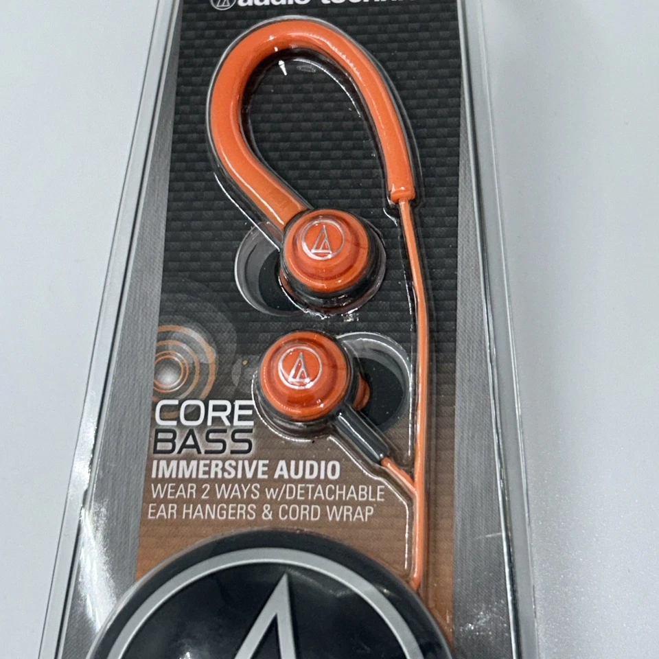 Audio-Technica COR150 Hooked Wired Earphones Unique (Sealed) - Image 2 of 4