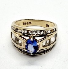 Eye-Catching Ring Design HARRY IVENS 925 Silver Z541