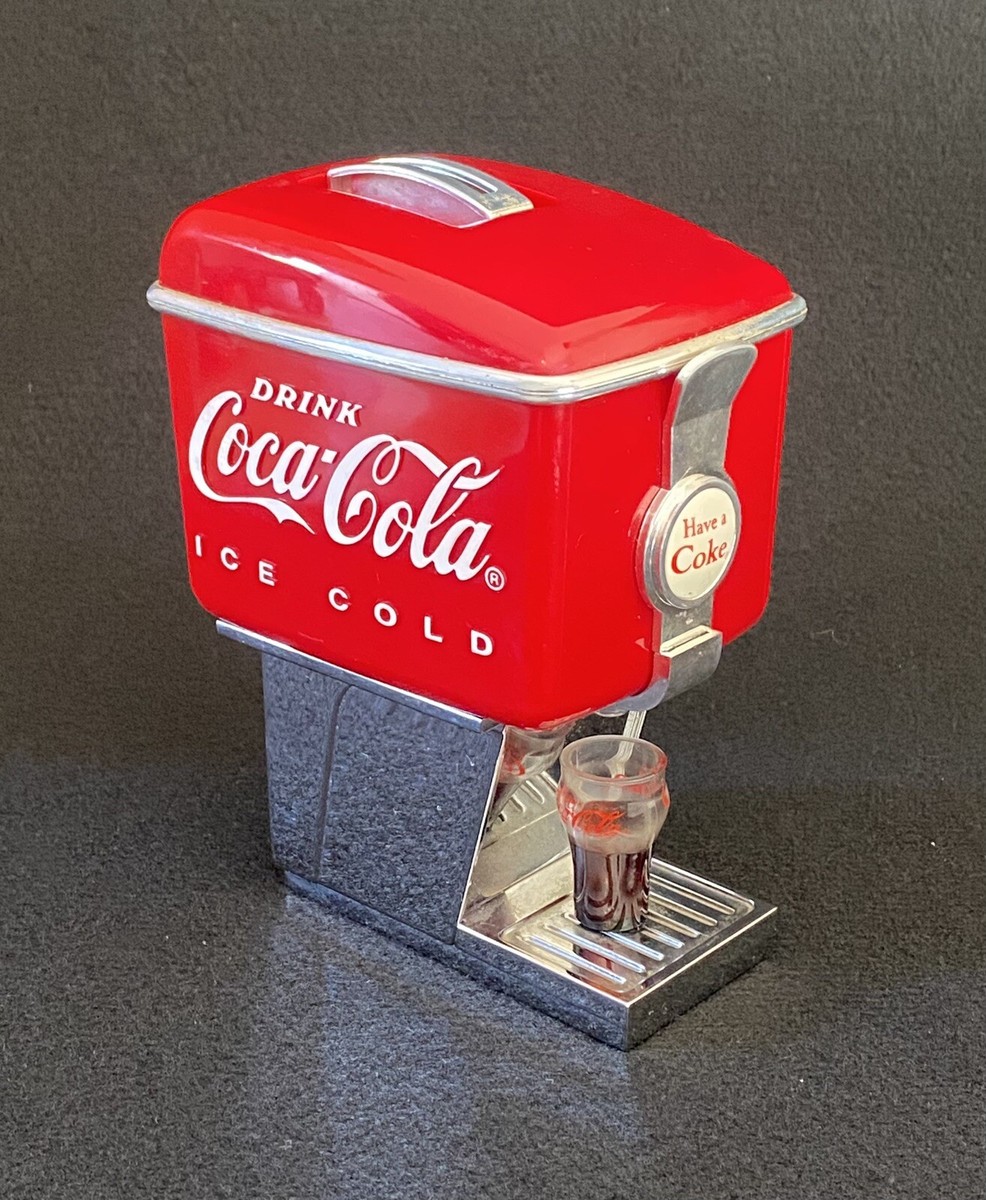 【新品・レア！】コカ・コーラ ファウンテン型 ディスペンサー コインバンク 激レア☆絶版☆コカコーラ ディスペンサー ファウンテン型コイン