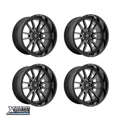 Fuel Off-Road D761 Clash Gloss Black Milled 17X9 6X139.7 01mm (Set of 4)