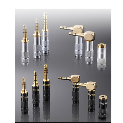 3.5mm 4.4mm 2.5mm Female Male Stereo Audio Cable Headphone Jack Plug Connector
